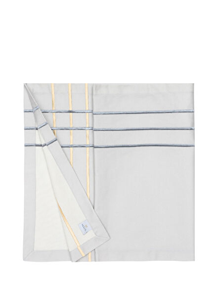 Maya Majesty Grey 100% Cotton Runner 50 x 160 cm