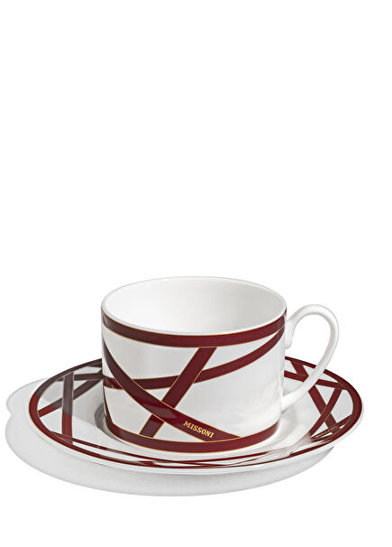 Nastri Desenli 2li Porselen Türk Kahvesi Seti