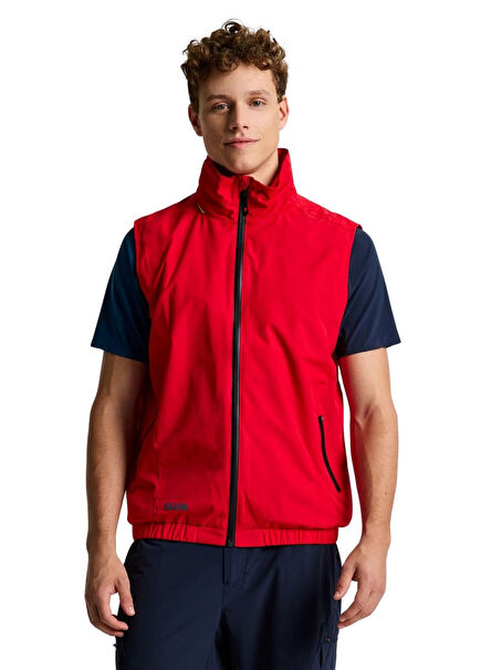 Crew Vest Red Men's Sports Vest