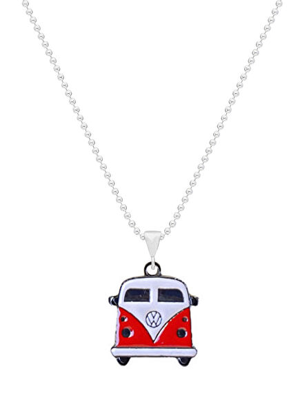 Red Car Shaped Unisex Child Necklace