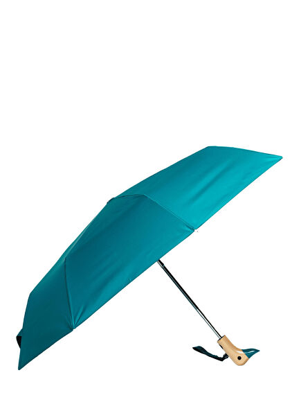 Duck Turquoise Unisex Compact Umbrella