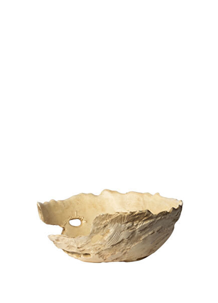 Woody Wood Abstract Pattern Textured Decorative Large Bowl 42 x 16 cm
