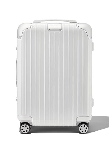 Hybrid Cabin White Suitcase