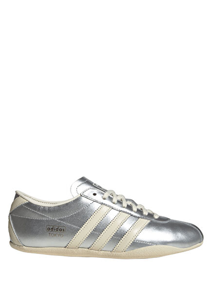 Tokyo Silver Womens Leather Sneakers