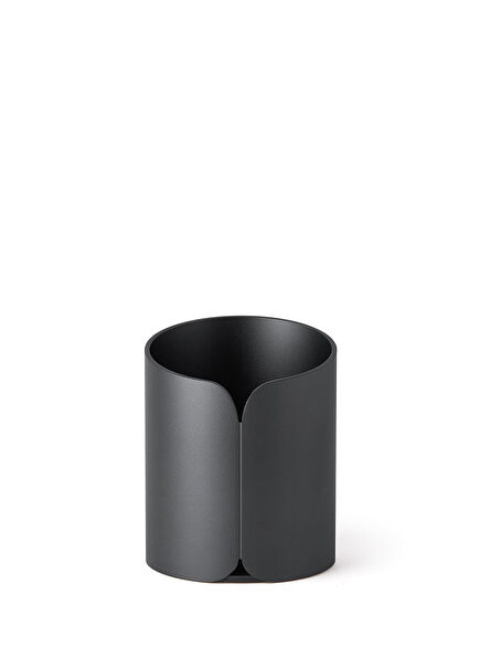 City Metalik Gri Alüminyum Kalemlik