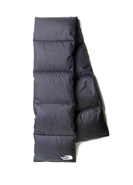 Black Womens Puff Scarf