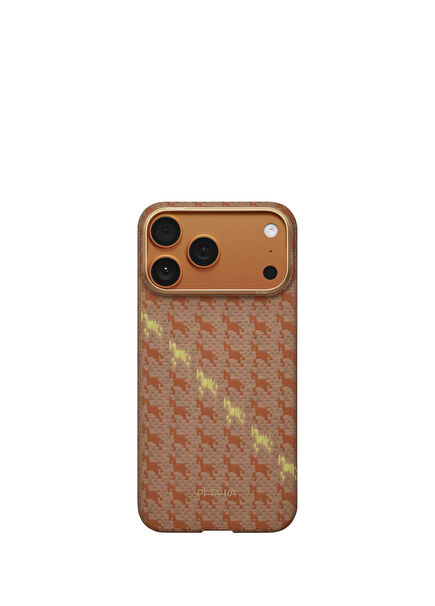 Happines Rides In iPhone 17 Pro Max Amber MagSafe Compatible Phone Case