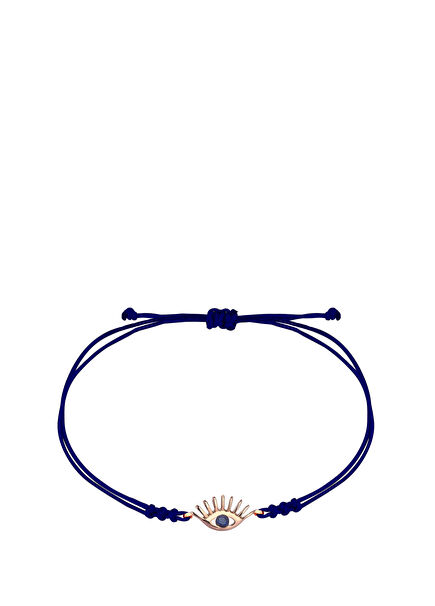 Evil Eye Drawstring Women's Gold Bracelet