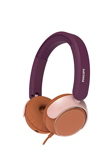 2000 Series Macenta Mor Unisex Çocuk Kulak Üstü Kablolu Kulaklık
