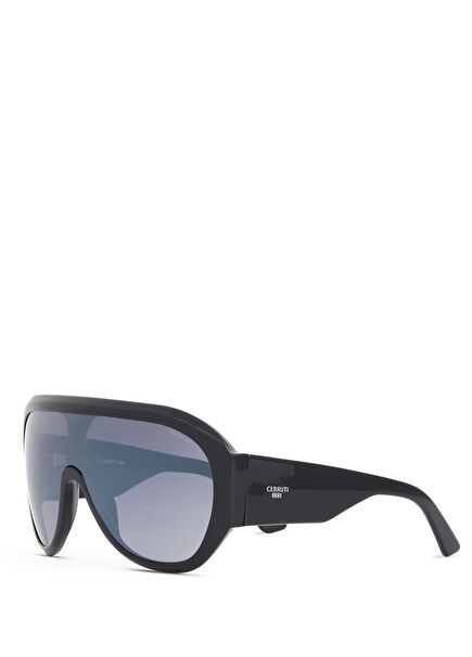 CR 80058 C1 Black Acetate Unisex Sunglasses