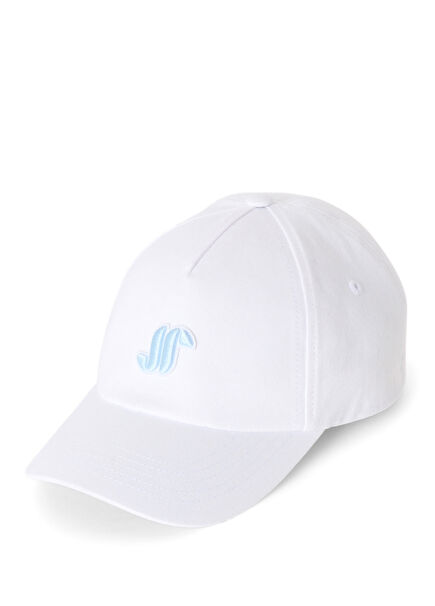 Unisex Kids Hat with White Logo Embroidery