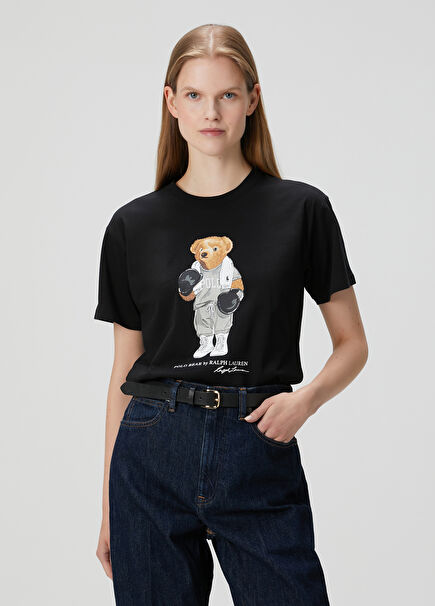 Polo Bear Black T-Shirt