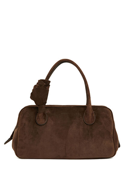 Kahverengi Kadın Deri Çanta