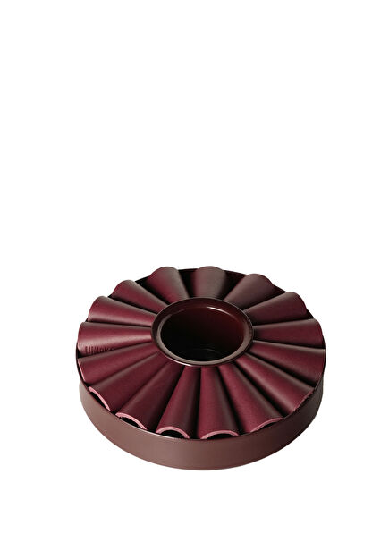 Bellis Borgona Burgundy Leather Jewelry Organizer