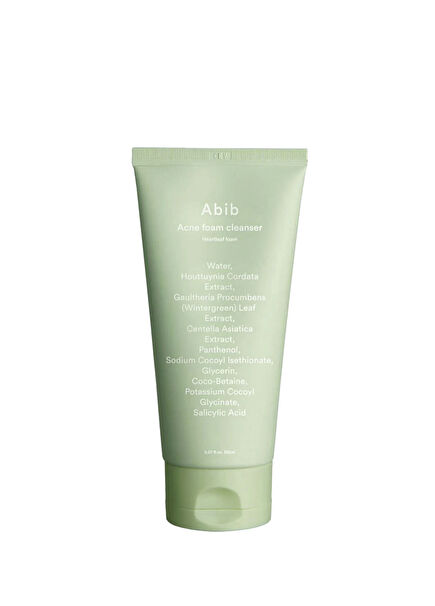 Acne Foam Cleanser Heartleaf Foam Anti-Acne Facial Cleansing Foam 150 ml