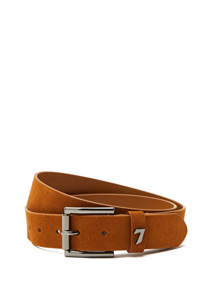 Tan Men's Leather Belt