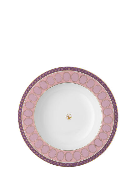 Signum Rose Porcelain Deep Plate
