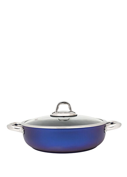 Master Blue Titanium Shallow Pot 28 cm