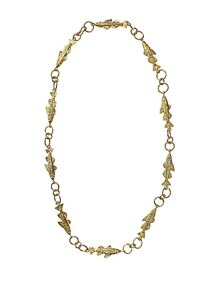 Neptune's Chain Kısa 22 Ayar Altın Kaplama Kadın Kolye