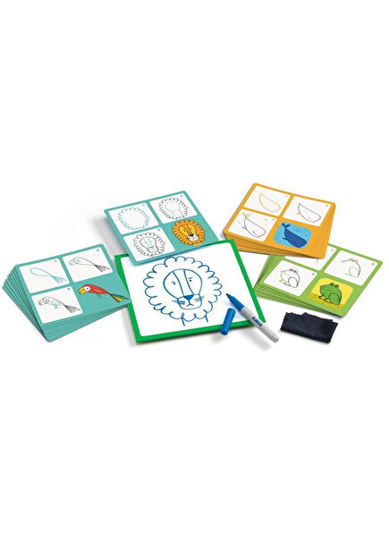 Animals and Co Step by Step Drawing Game