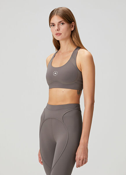 by Stella Mccartney Power Impact Gri Spor Sütyeni