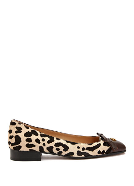 Bej Kahve Deri Babet