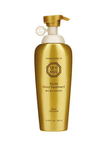 Yulah Gold Treatment Parlaklık ve Canlılık Verici Besleyici Altın İpekböceği Kozası Özlü Saç Bakım Kremi 500 ml