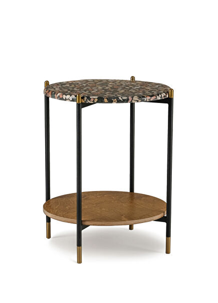 Flat Footed Night Marble Side Table