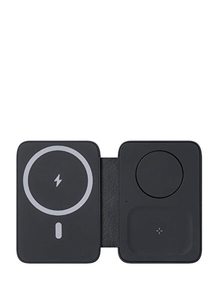 W12-01 15W 3in1 Katlanabilir Magnetik Kablosuz Şarj Standı