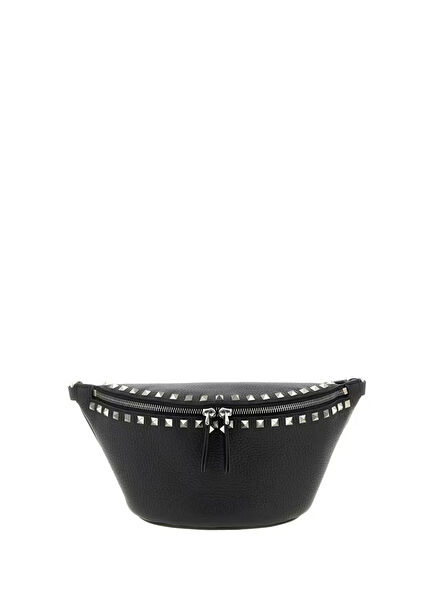 Siyah Erkek Deri Bel Çantası