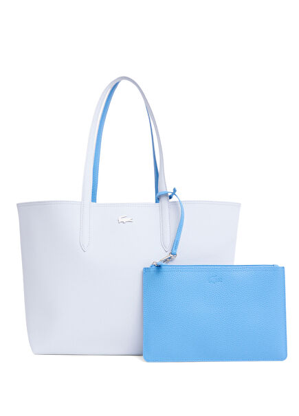 Anna Mavi Çift Taraflı Kadın Omuz Çantası