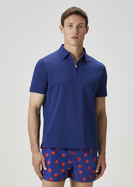Navy Blue Polo T-Shirt