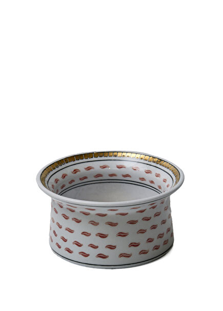 Mediterranean Red Eared Ceramic Bowl