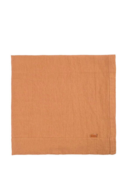 Linen Taba Keten Masa Örtüsü 150 x 320 cm