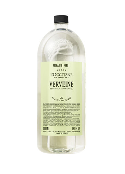 Verbena Verbena Verbena Extract Perfumed Shower Gel Eco Refill Refill 500 ml