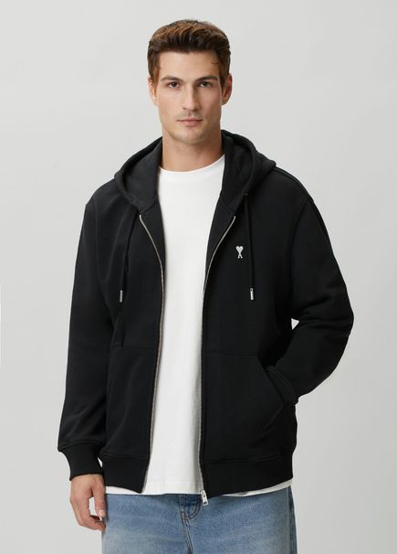 Black Hooded Sweatshirt