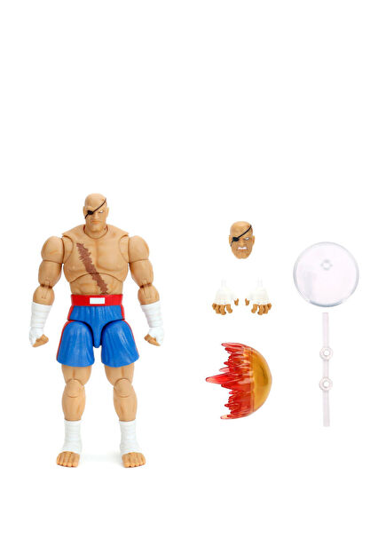 Street Fighter II Sagat Figure
