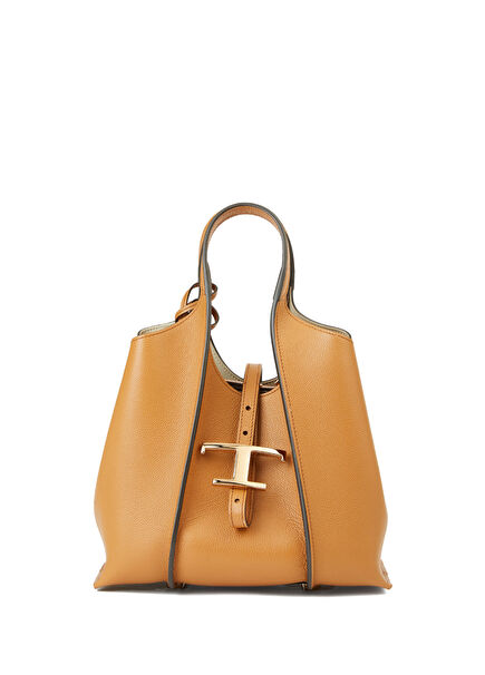 Ttimeless Tan Women's Leather Shopping Bag