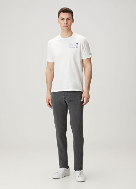 Koyu Gri Jean Pantolon