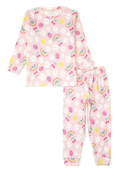 Multicolored Children's 2 Pieces Pajama Set