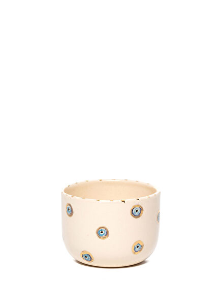 Inner Eye Collection Multi Mini Eyes Ceramic Turkish Coffee Cup