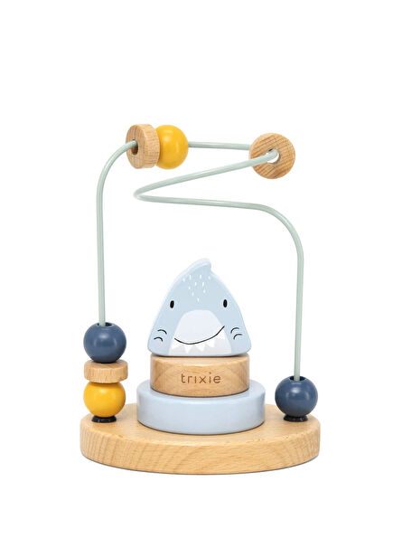 Mr. Shark Ahşap Boncuklu Labirent