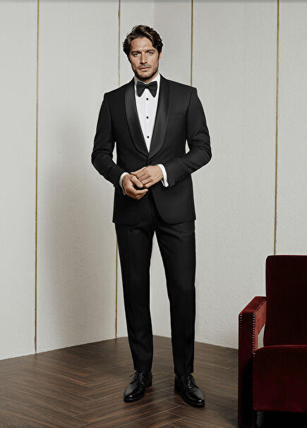 Black Wool Tuxedo