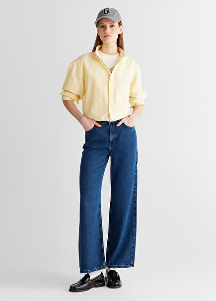Mavi Regular Fit Kadın Jean Pantolon