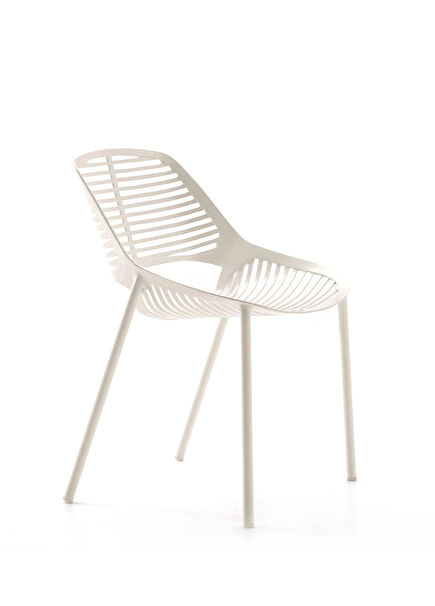 Niwa White Sleeveless Chair