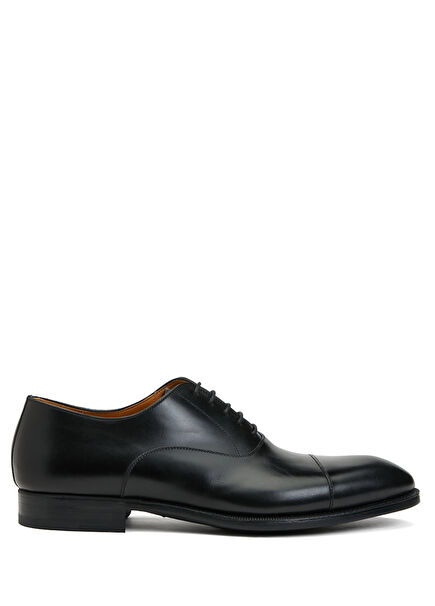 Black Mens Leather Shoes