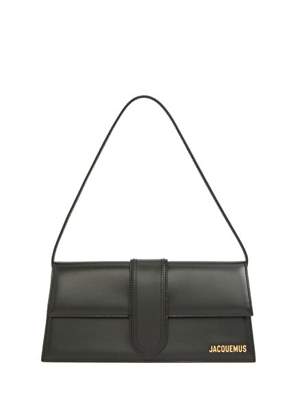 Le Bambino Long Black Women's Leather Bag