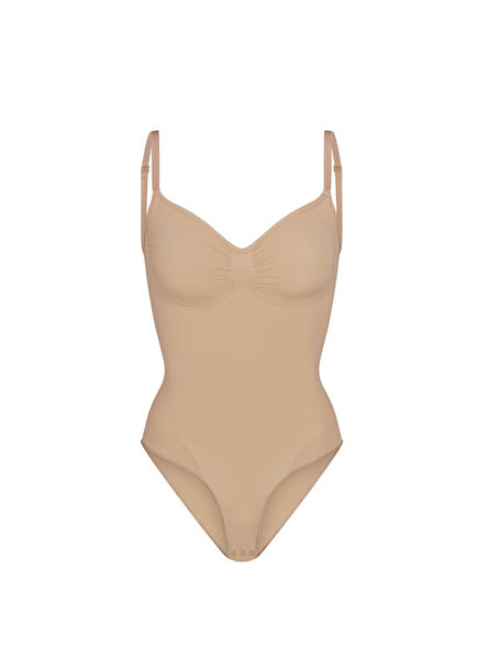 Brief Dark Beige Bodysuit