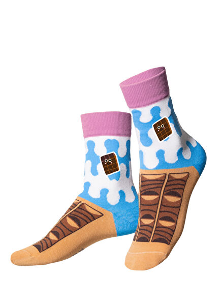 Milky Bar Colorful Cotton Girls' Socks