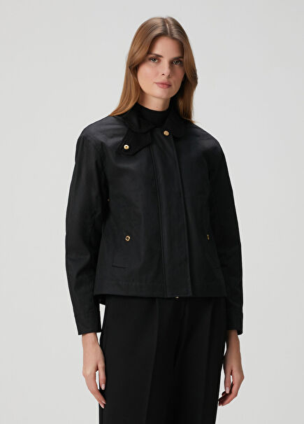 Originals Leith Siyah Oversized Ceket